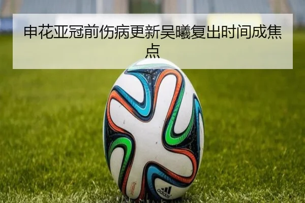 申花亚冠前伤病更新吴曦复出时间成焦点